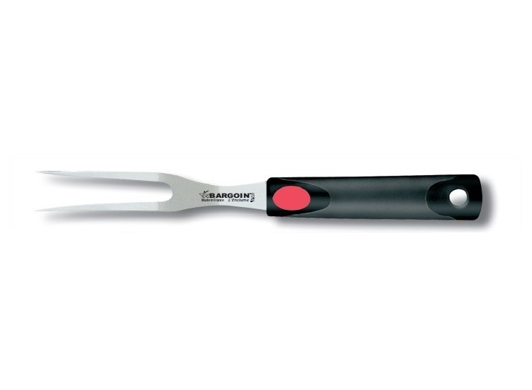 Fourchette courb&eacute;e 2 piques Util-Chef Bargoin acier inox 26cm
