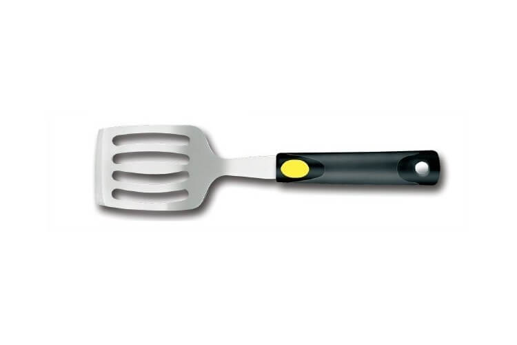 Pelle à hors d'oeuvre striée Util-Chef Bargoin acier inox 26cm