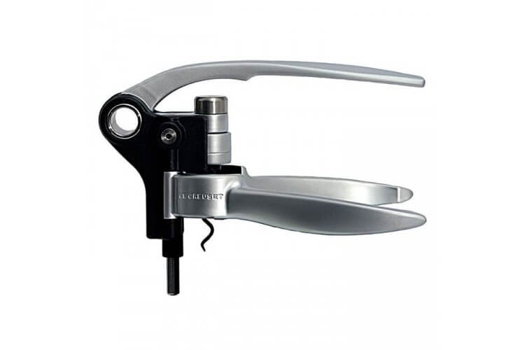 Tire bouchon SCREWPULL LM 250 alu brossé avec coupe-capsule 
