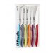 Coffret 6 couteaux à steak multicolores Eclat Amefa