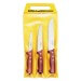 Pochette de 3 couteaux de boucher DICK Bois désosseur+saigner+boucher