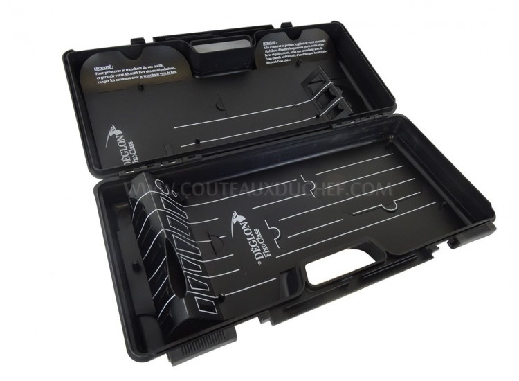 Mallette compacte vide Deglon avec 2 plateaux fixes