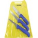 Pochette de 3 couteaux de boucher bleus DICK ERGOGRIP désosseur+saigner+boucher