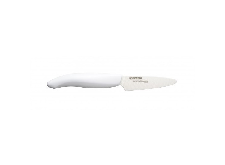 Petit couteau d'office blanc 7,5 cm c&eacute;ramique - Kyocera