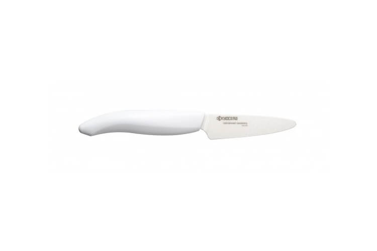 Petit couteau d'office blanc 7,5 cm céramique - Kyocera