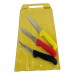 Pochette de 3 couteaux de boucher DICK ERGOGRIP 1 couteau à saigner + 2 désosseurs