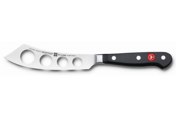 Couteau à fromage Wüsthof Classic - lame alvéolée 14cm