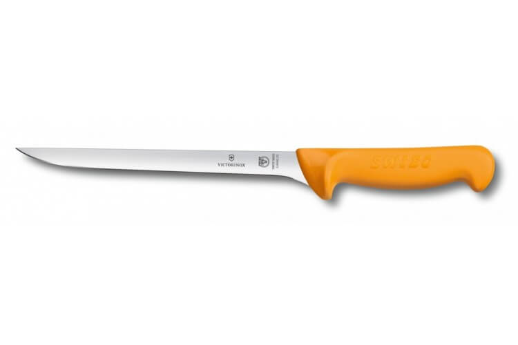 Couteau filet de sole professionnel Victorinox SWIBO lame flexible acier inox 20cm