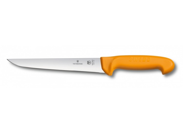 Couteau &agrave; saigner professionnel Victorinox SWIBO lame acier inox 18cm