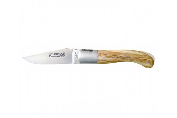 Couteau Laguiole GILLES, manche 13 cm olivier