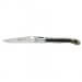 Couteau Laguiole GILLES, manche 12 cm corne de bélier jaspée