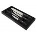 Coffret 3 couteaux + 1 ciseaux Arcos MAITRE lame acier inox NITRUM