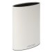 Bloc universel design oval blanc Arcos intérieur amovible fibres PP