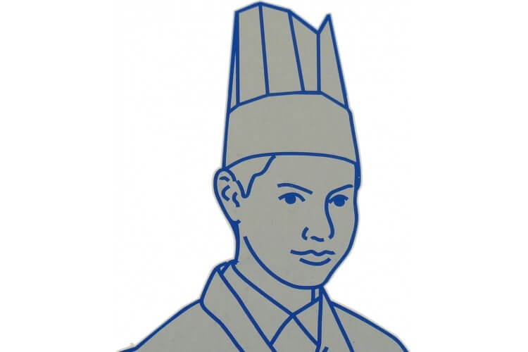 Lot de 10 toques de chef en papier taille réglable 23.5cm