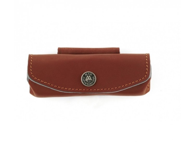 Etui MAX CAPDEBARTHES 9813 en cuir marron pour couteaux avec manche de 12 ou 13cm