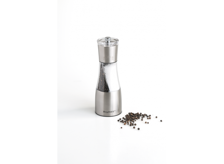Moulin 2 en 1 poivre et sel Berghoff DUO acier inox