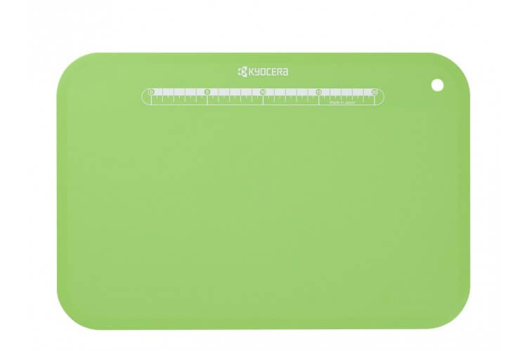 Planche à découper souple Kyocera verte 37x25x2cm