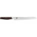 Couteau à pain japonais Miyabi 6000MCT lame martelée 23cm + manche en Pakka