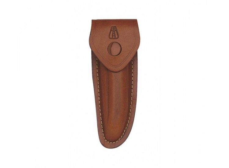 Etui cuir marron PIELCU, pour LAGUIOLE, avec passant port horizontal, transversal ou vertical 
