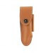 Etui MAX CAPDEBARTHES Alezan 27612 en cuir marron pour couteaux laguiole avec manche de 12cm