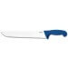 Couteau à poisson DEGLON lame 42cm microdentée manche PP bleu