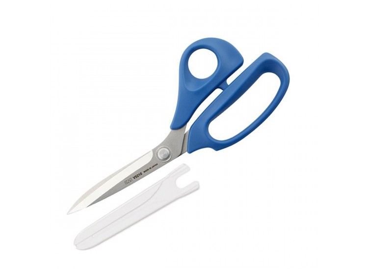 Ciseaux couturi&egrave;re inox Kai 21cm bleu