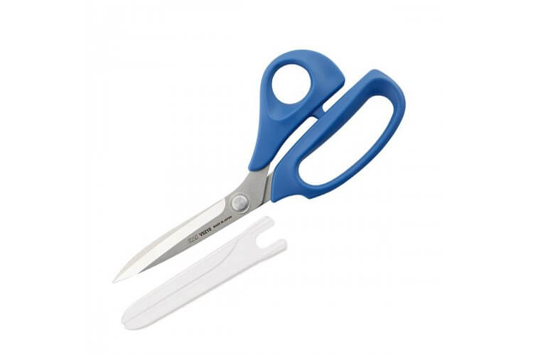 Ciseaux couturière inox Kai 21cm bleu