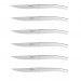 Coffret de 6 couteaux de table Thiers Au Nain tout inox