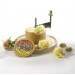La Girolle® à fromage originale à manivelle acier inox