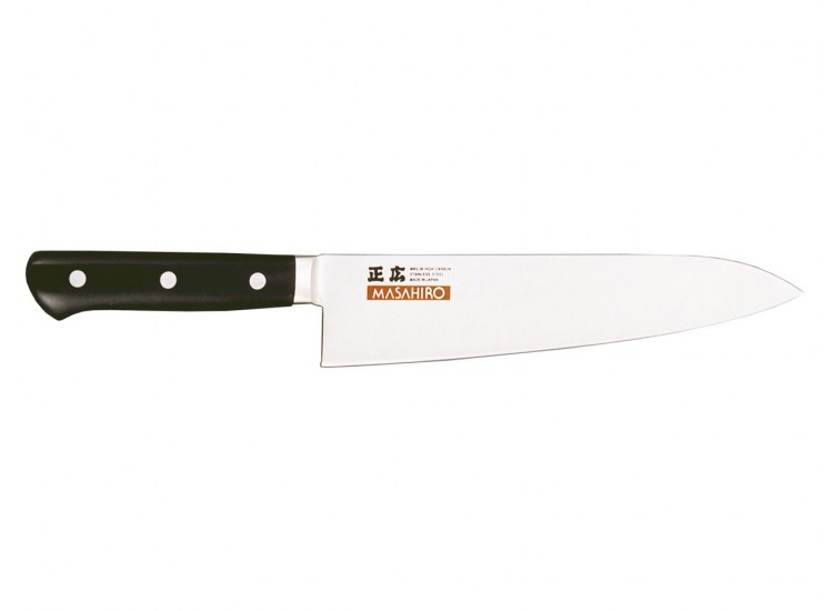 Couteau de chef Masahiro lame 21cm acier MBS-26