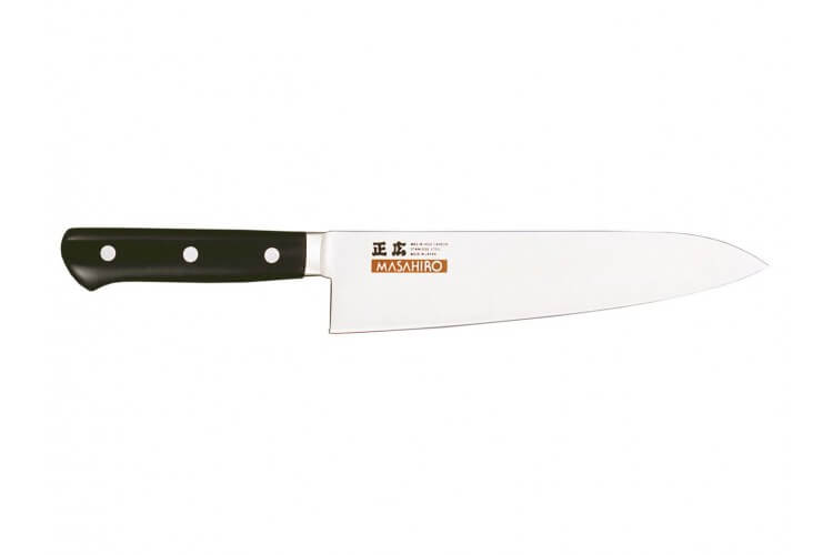 Couteau de chef Masahiro lame 21cm acier MBS-26