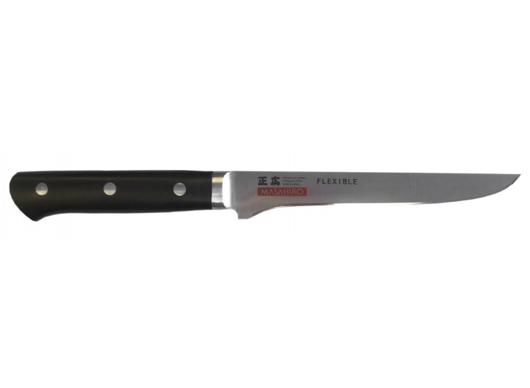 Couteau a desosser Masahiro lame flexible 16cm acier MBS-26
