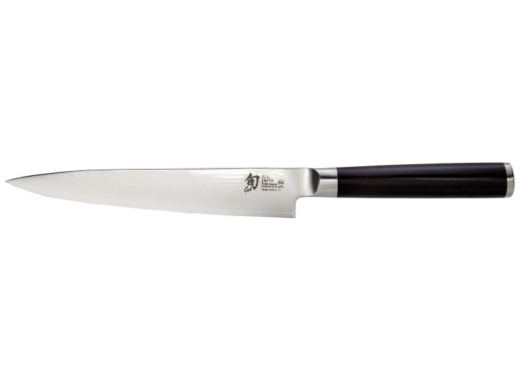 Couteau universel pour gaucher damas Shun lame 15cm