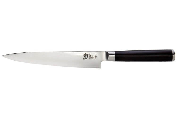 Couteau universel pour gaucher damas Shun lame 15cm