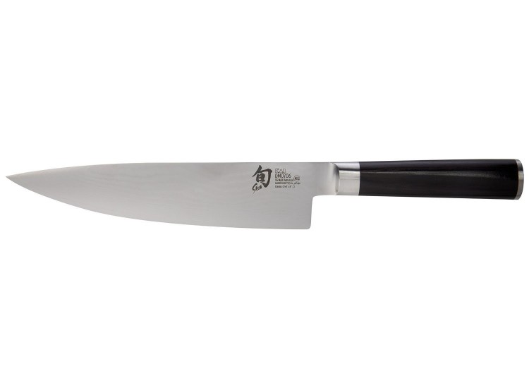 Couteau santoku pour gaucher damas Shun lame 18cm