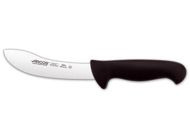 Couteau &agrave; d&eacute;pouiller pro 16cm acier NITRUM&reg; ARCOS 2900