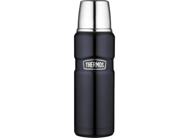 Bouteille Thermos&reg; King inox double paroi + tasse - 0.47L