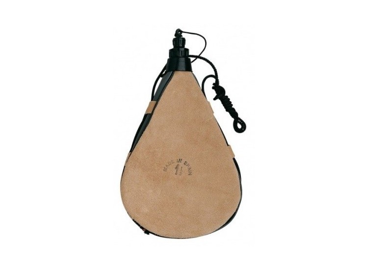 Gourde en peau de taureau &eacute;tanche 1.5L + cordon de transport 