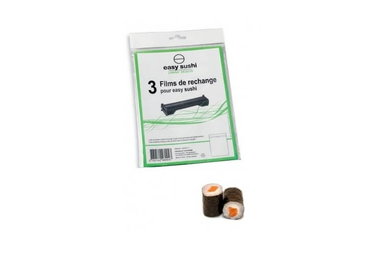 Set de 3 films de traction pour machine à sushis Easy Sushi