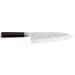 Couteau Deba japonais KAI Shun Pro Sho tranchant asymétrique 21cm