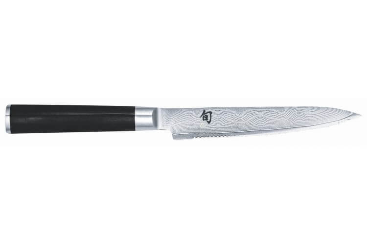 Couteau à tomates Kai Shun Classic damas lame dentelée 15cm