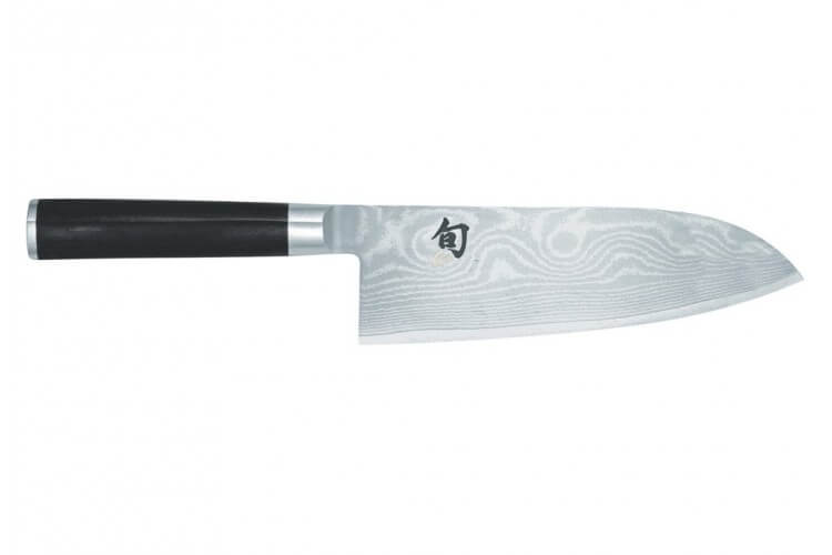 Couteau santoku Kai Shun Classic damas lame acier haute qualité 19cm