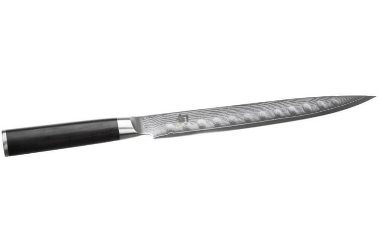 Couteau à trancher Kai Shun Classic damas lame alvéolée 23cm