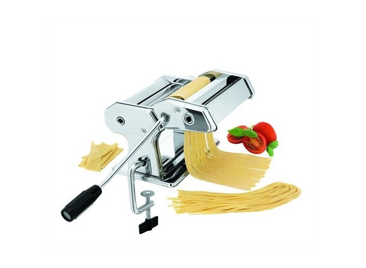 Machine &agrave; p&acirc;tes ergonomique et manuelle en inox - 9 positions