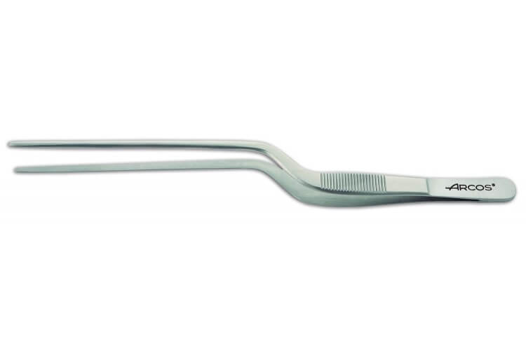 Pince à dresser ergonomique coudée Arcos acier inoxydable 20cm 