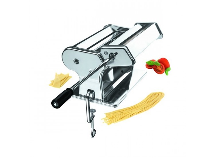 Machine &agrave; p&acirc;tes ergonomique et manuelle en inox - 9 positions + abaisse 260mm