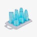 Assortiment de 6 douilles pâtissières polycarbonate bleu