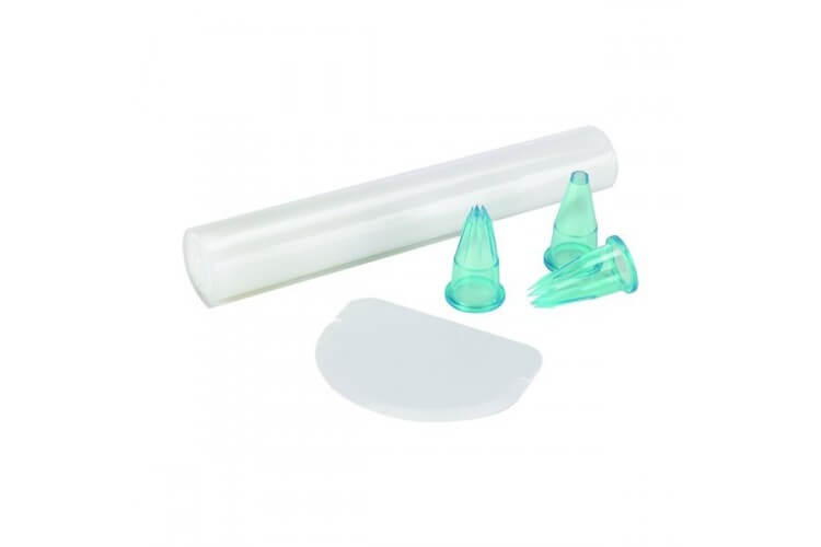Kit de pâtisserie 10 poches + 3 douilles + corne à ramasser