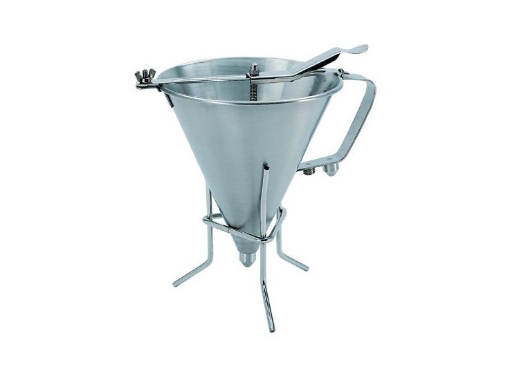 Entonnoir &agrave; fondant automatique tout inox inox 1.9L 3 d&eacute;bits