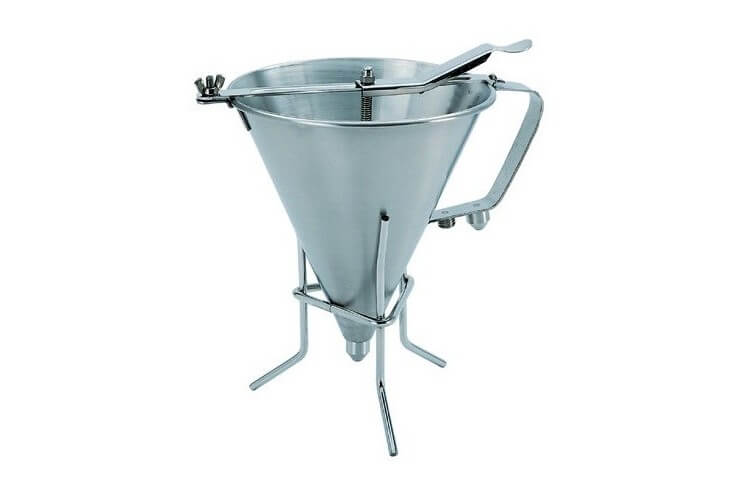 Entonnoir à fondant automatique tout inox inox 1.9L 3 débits